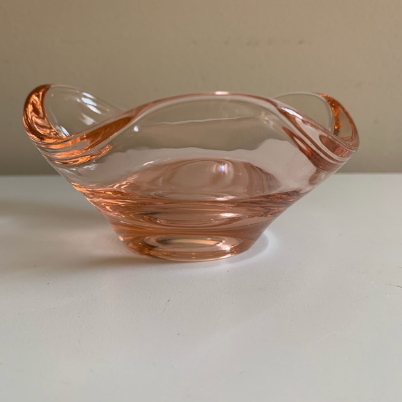 Pink Glass Trinket Dish - Picture 4 of 7